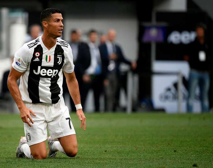 Juventus vs Lazio – Ganha 5€ por cada golo do Ronaldo!