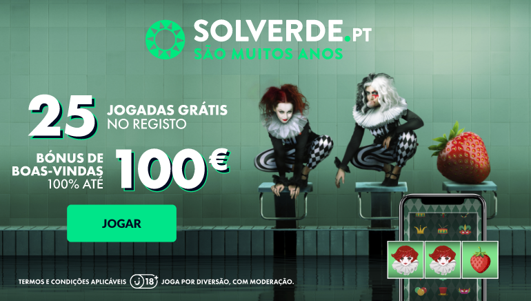 Solverde Bónus Casino | Free Spins e 1º Depósito Duplicado