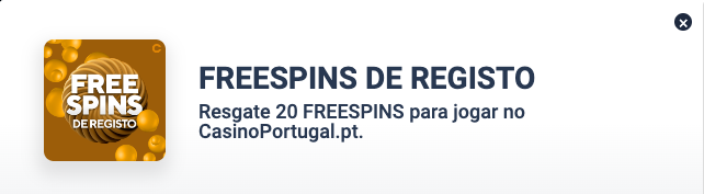 Casino Portugal Bónus Grátis | 20 Rodadas Grátis Sem Registo